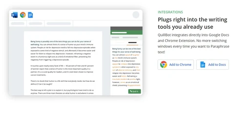 Quillbot Paraphrasing Tool
